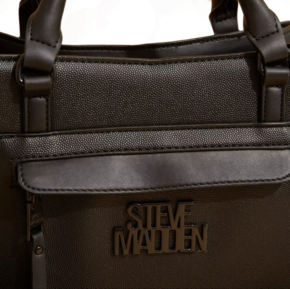 Bolsa Original Steve Madden Color Negro con Monedero