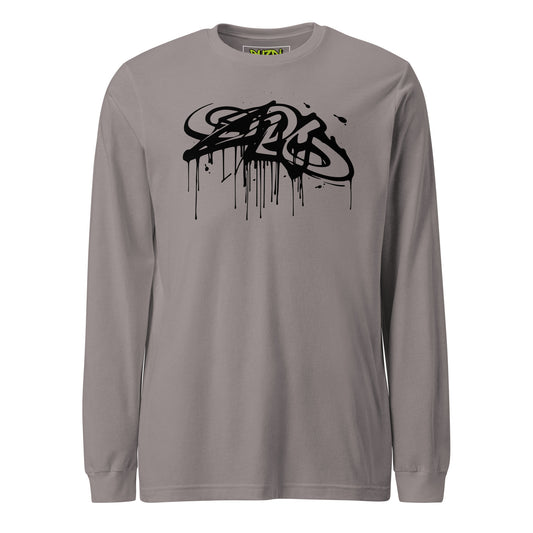 Camiseta manga larga unisex graffiti