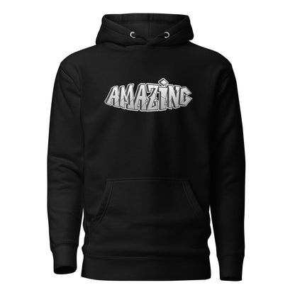 Sudadera con capucha unisex amazing