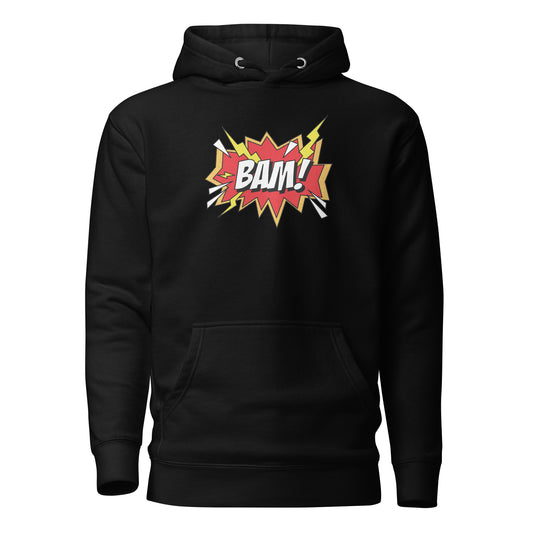 Sudadera con capucha unisex bam