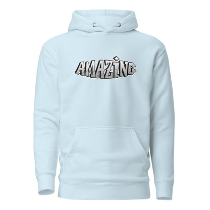 Sudadera con capucha unisex amazing