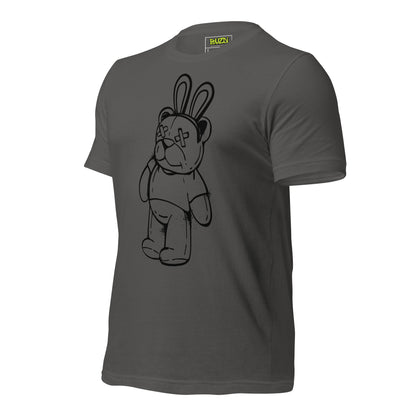 Camiseta de manga corta unisex bear x