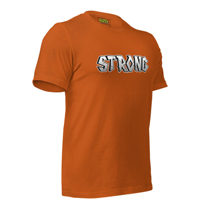 Camiseta de manga corta unisex strong