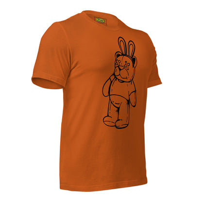 Camiseta de manga corta unisex bear x