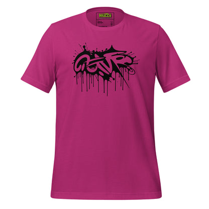 Camiseta de manga corta unisex grafitti