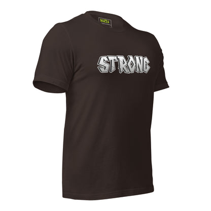 Camiseta de manga corta unisex strong