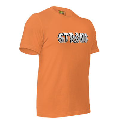 Camiseta de manga corta unisex strong