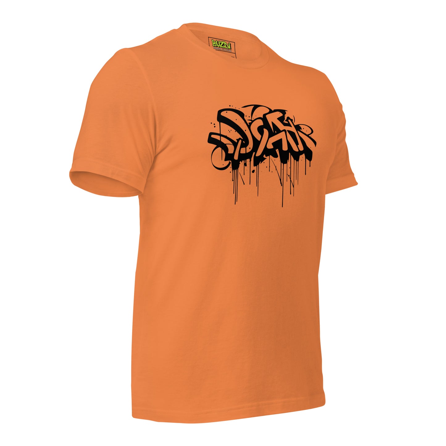 Camiseta de manga corta unisex grafitti