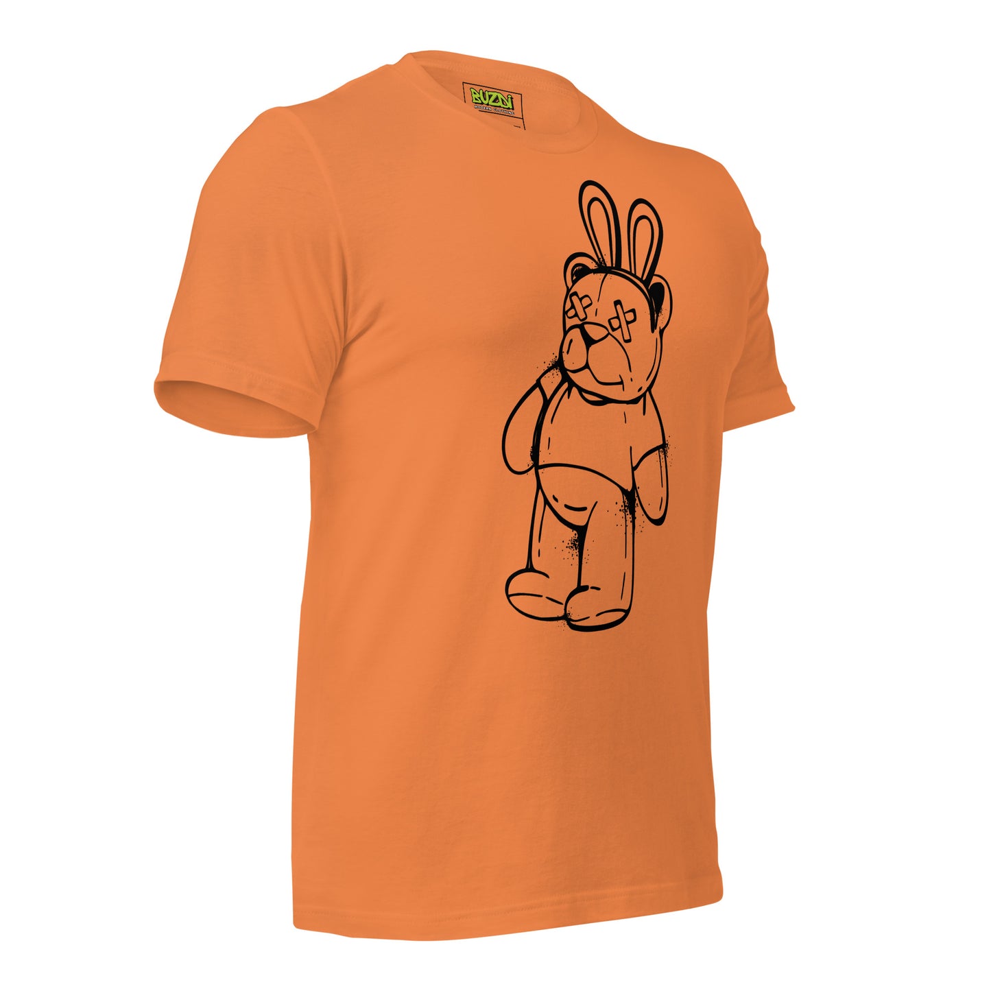 Camiseta de manga corta unisex bear x