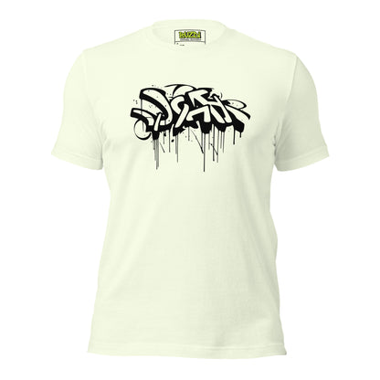 Camiseta de manga corta unisex grafitti