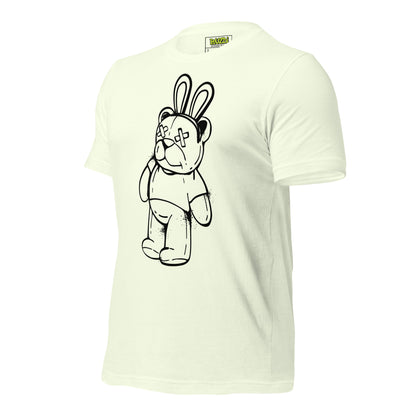 Camiseta de manga corta unisex bear x