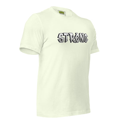 Camiseta de manga corta unisex strong