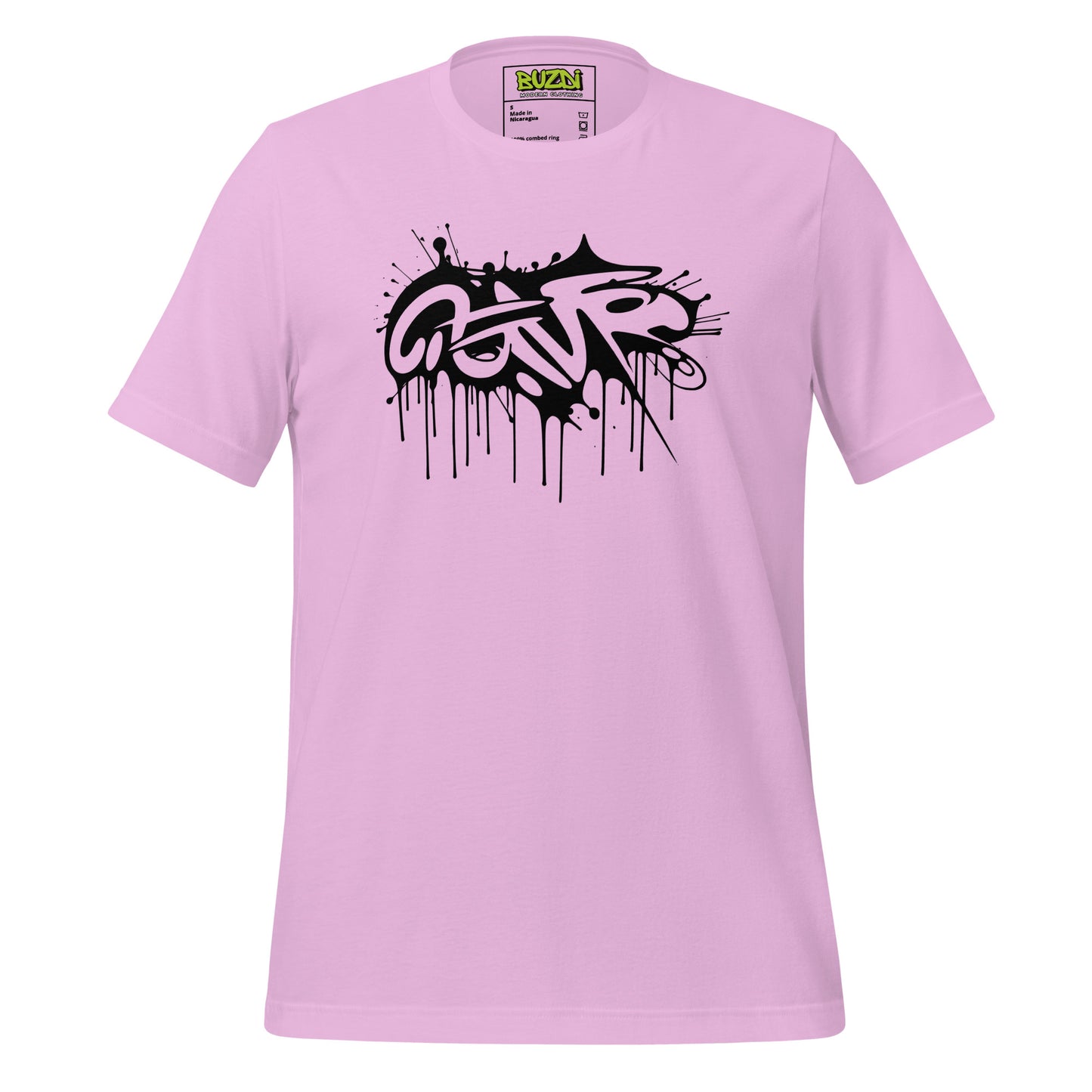 Camiseta de manga corta unisex grafitti