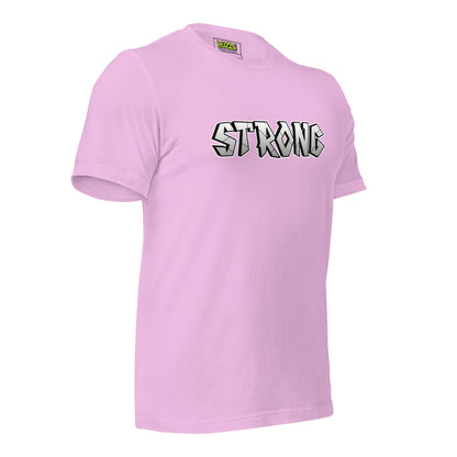 Camiseta de manga corta unisex strong