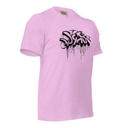 Camiseta de manga corta unisex grafitti