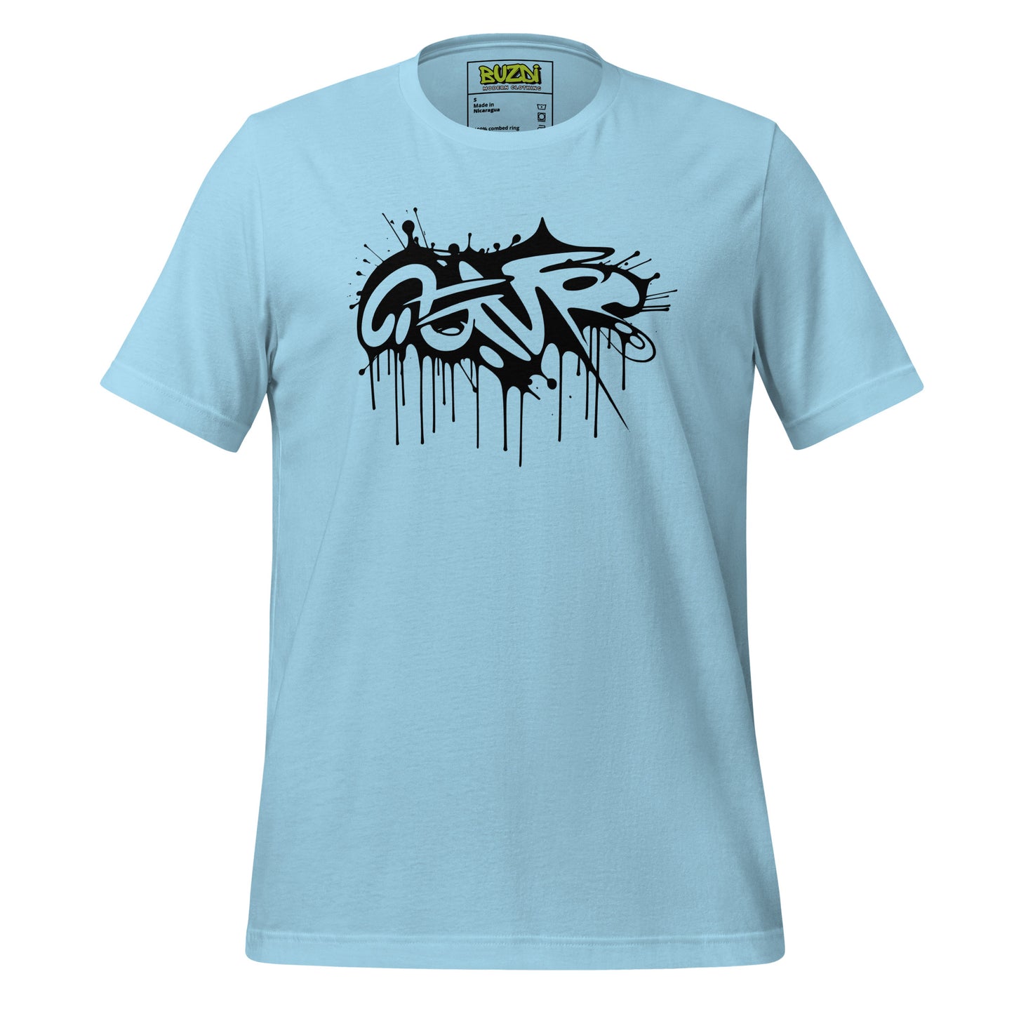 Camiseta de manga corta unisex grafitti