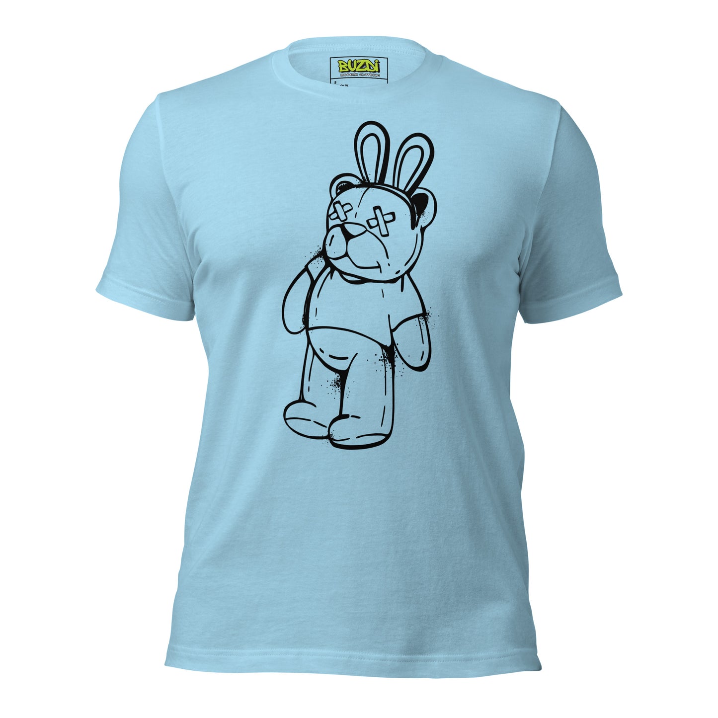 Camiseta de manga corta unisex bear x