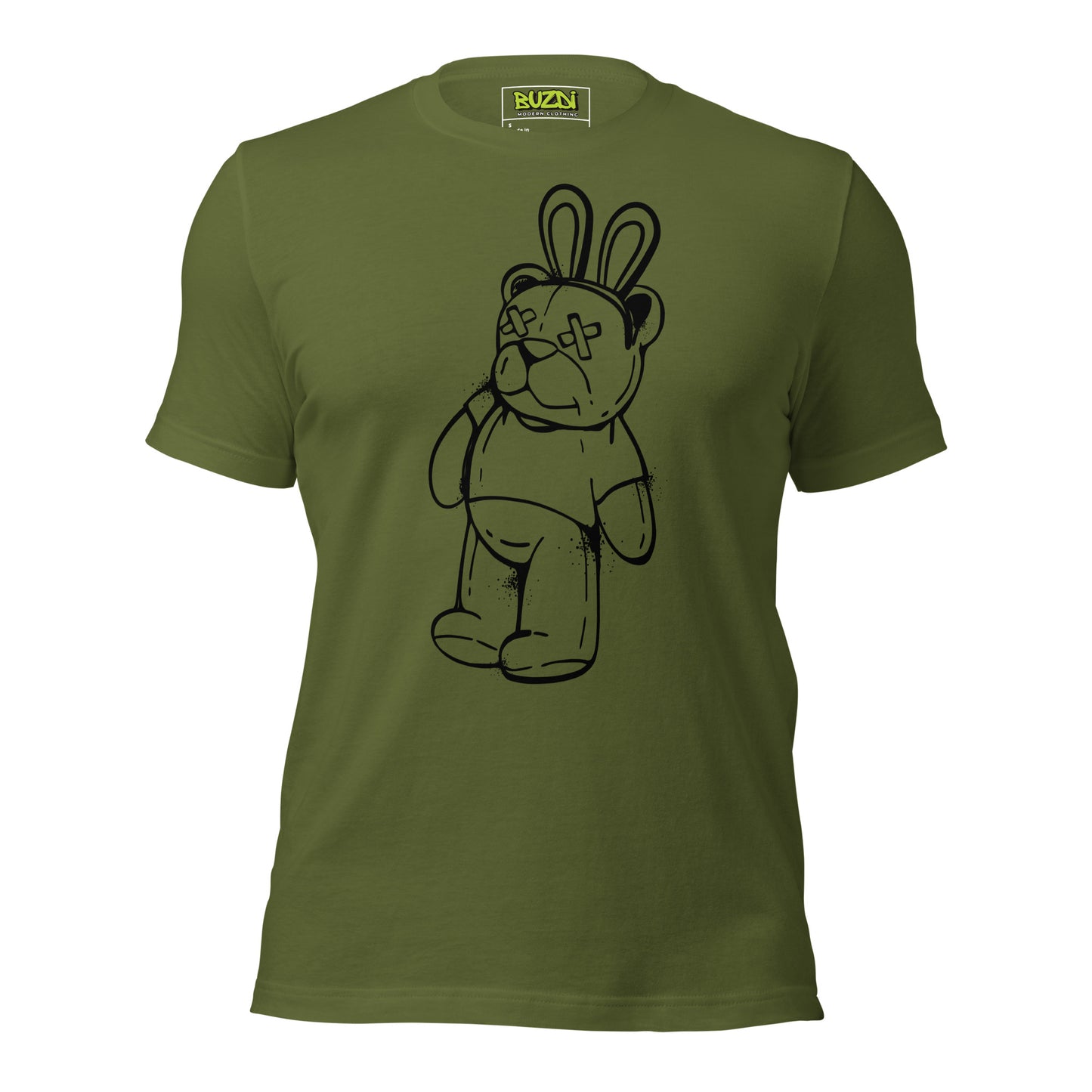 Camiseta de manga corta unisex bear x