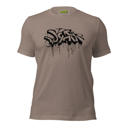 Camiseta de manga corta unisex grafitti