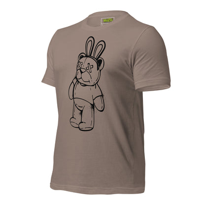 Camiseta de manga corta unisex bear x