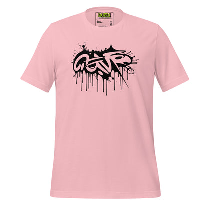 Camiseta de manga corta unisex grafitti