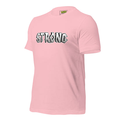 Camiseta de manga corta unisex strong