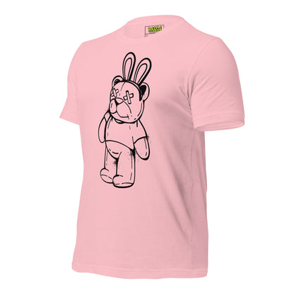 Camiseta de manga corta unisex bear x