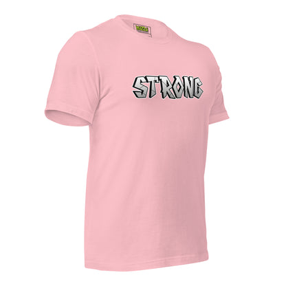 Camiseta de manga corta unisex strong