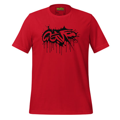 Camiseta de manga corta unisex grafitti