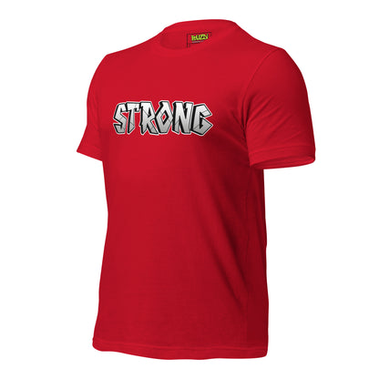 Camiseta de manga corta unisex strong