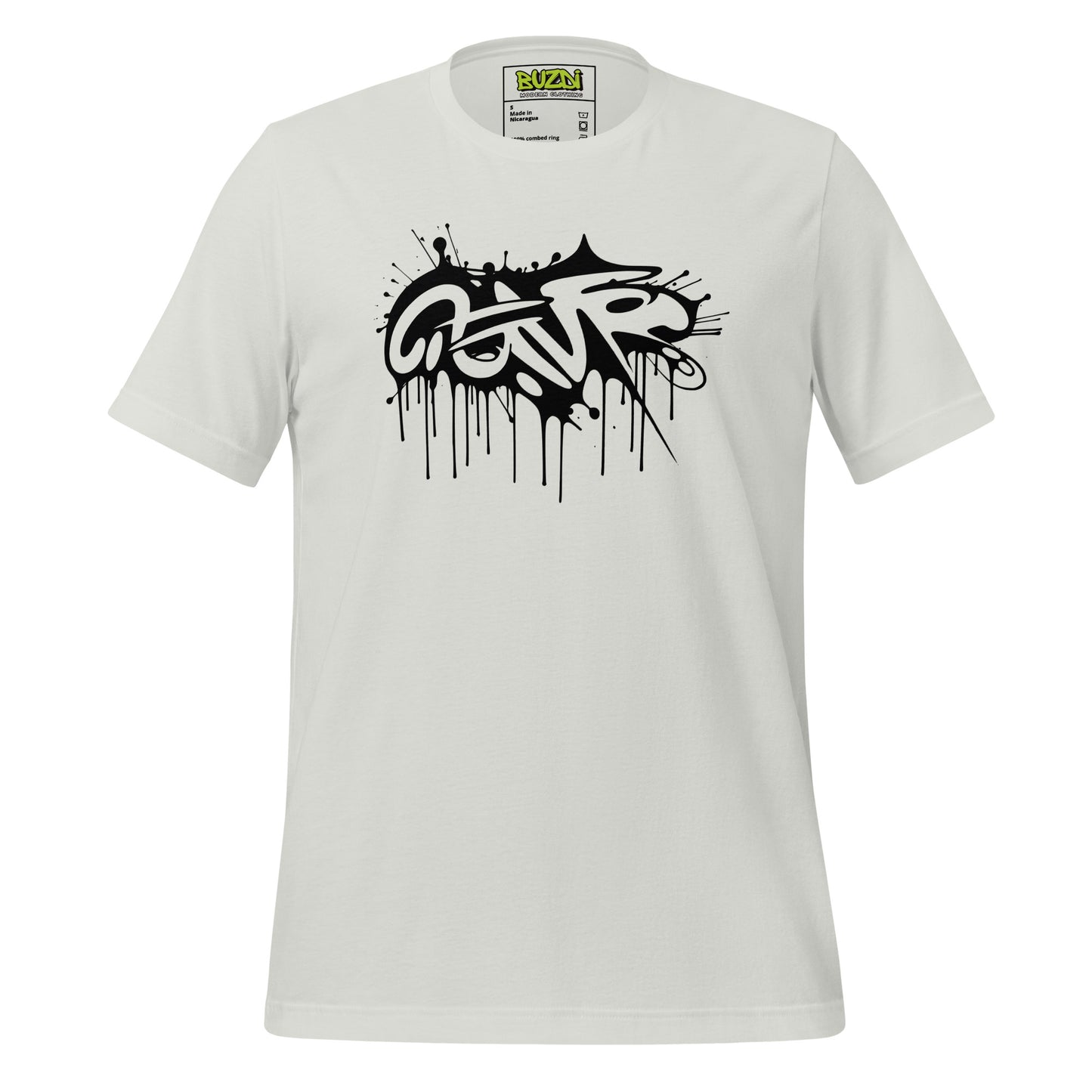 Camiseta de manga corta unisex grafitti