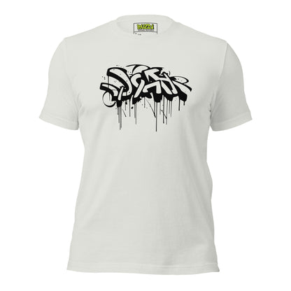 Camiseta de manga corta unisex grafitti