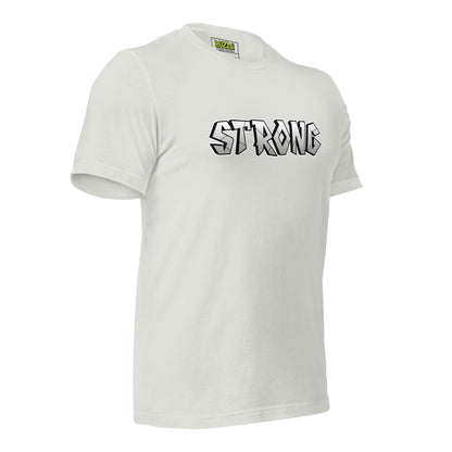 Camiseta de manga corta unisex strong