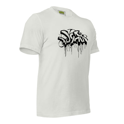 Camiseta de manga corta unisex grafitti