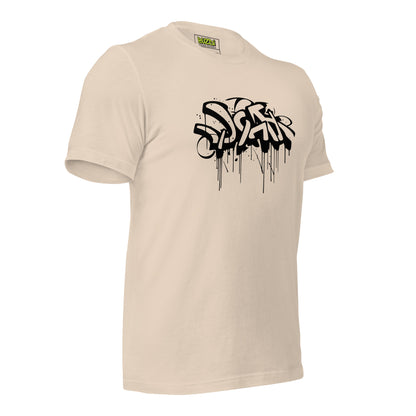 Camiseta de manga corta unisex grafitti