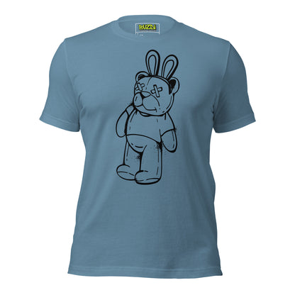 Camiseta de manga corta unisex bear x