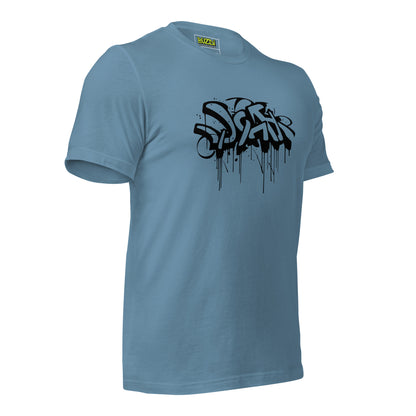 Camiseta de manga corta unisex grafitti