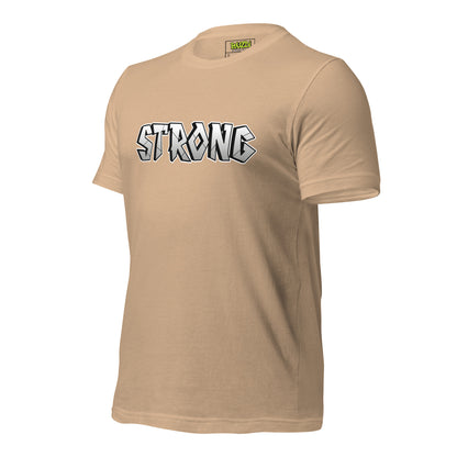 Camiseta de manga corta unisex strong