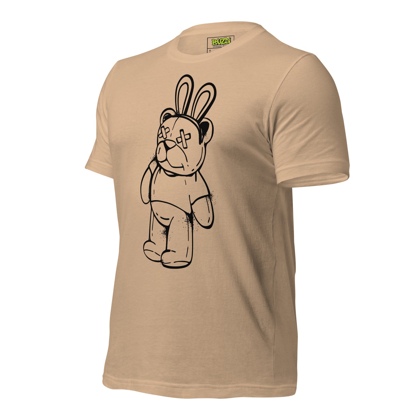 Camiseta de manga corta unisex bear x