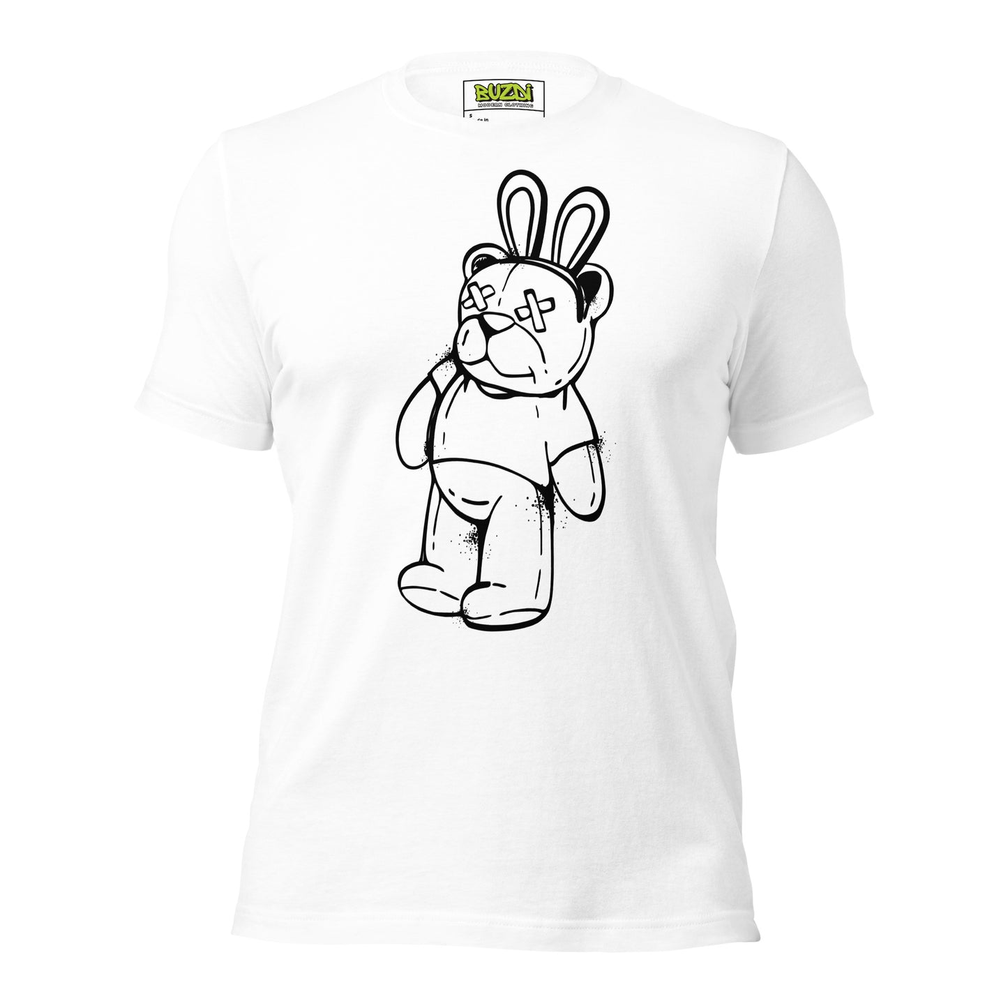 Camiseta de manga corta unisex bear x