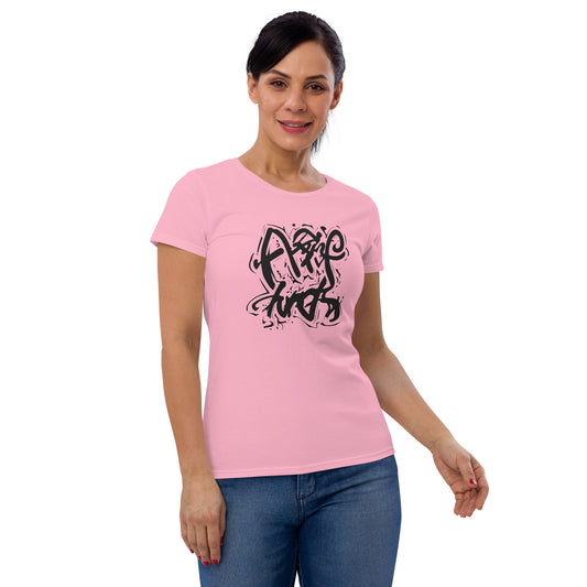 Camiseta de manga corta para mujer psicodelik