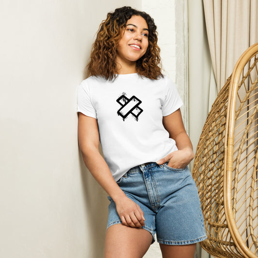 Camiseta de cintura alta para mujer x